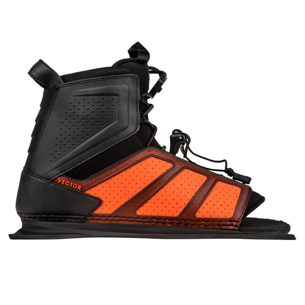 Radar Vector (Orange) Feather Frame Water Ski Binding
