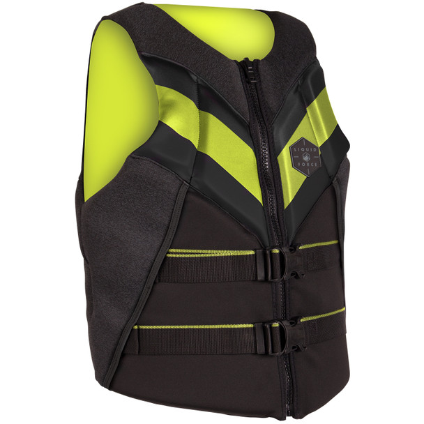 Liquid Force Rush (Black/Lime) CGA Life Jacket 2024