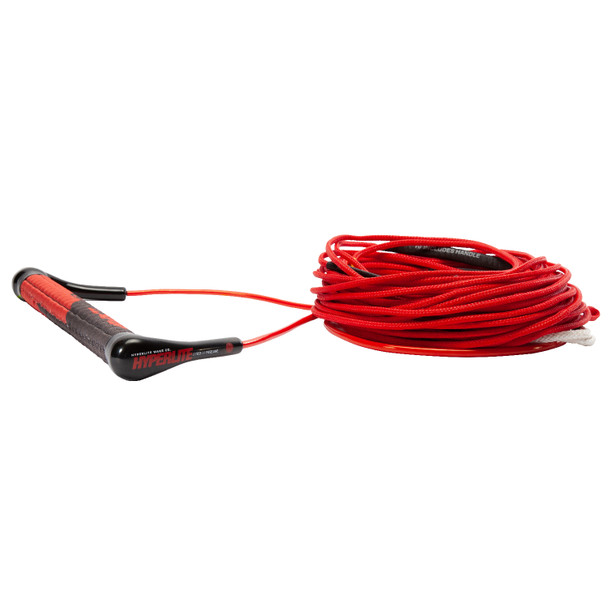 Hyperlite SG w/ 70' Fuse Line (Red) Wakeboard Rope & Handle Combo