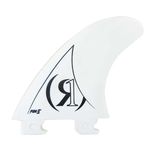 Ronix 4.0" Fin-S 2.0 Tool-Less Center Surf Fin 1 Pack (White)