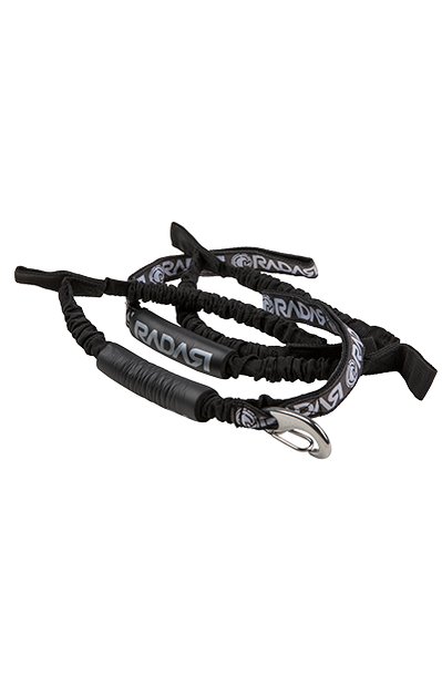 Radar 6ft Adjustable Webbing Bungee Boat Dock Tie [Black]
