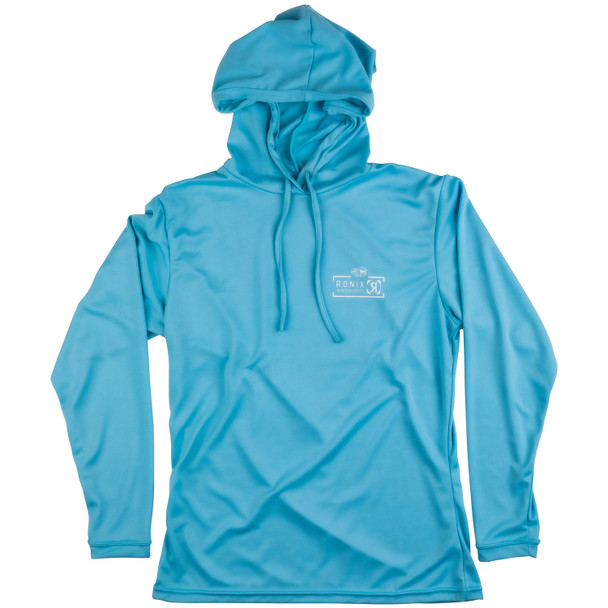Ronix UV Shade/Wick Dry Women’s Hoodie – Powder Blue