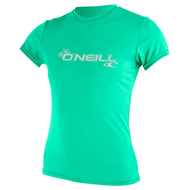 O'Neill Womens Basic Skins S/S Sun Shirt - Seaglass