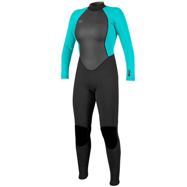 O'Neill Womens Reactor II 3/2 Full Wetsuit - Aqua