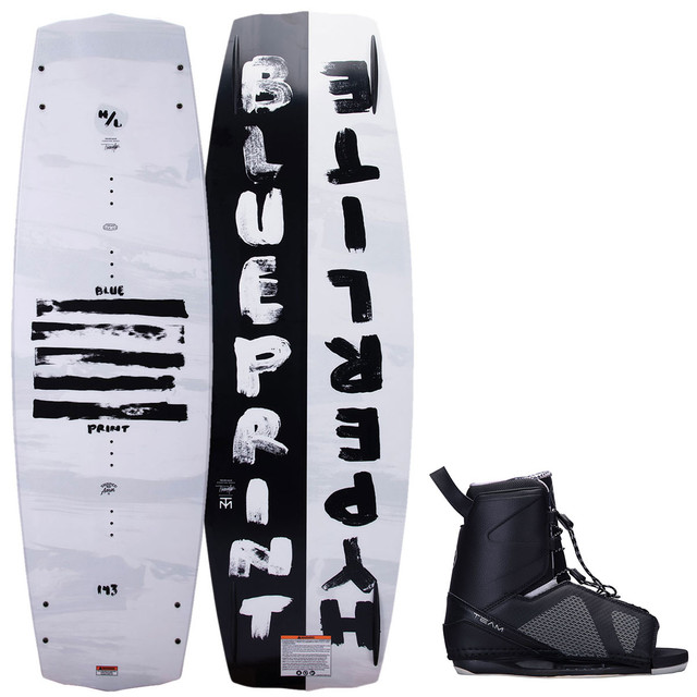 Hyperlite 2023 Blueprint Wakeboard & Team OT Binding Package