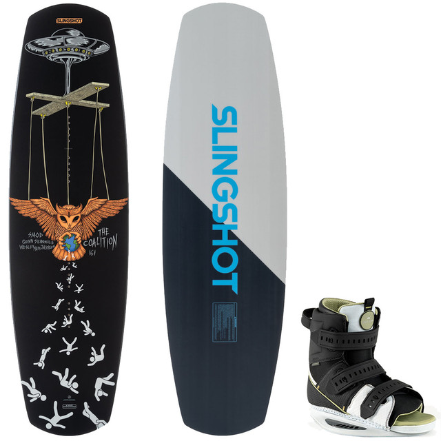 Slingshot Coalition Wakeboard Package w/ Option Bindings 2023