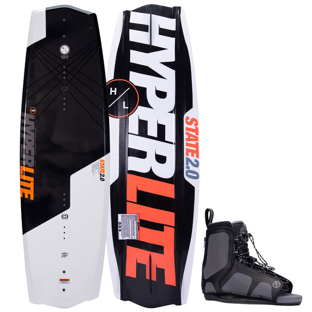 Hyperlite State 2.0 Jr Wakeboard Package w/ Remix Bindings 2024