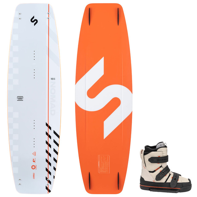 Slingshot Nomad Wakeboard Package w/ Space Mob Bindings 2024