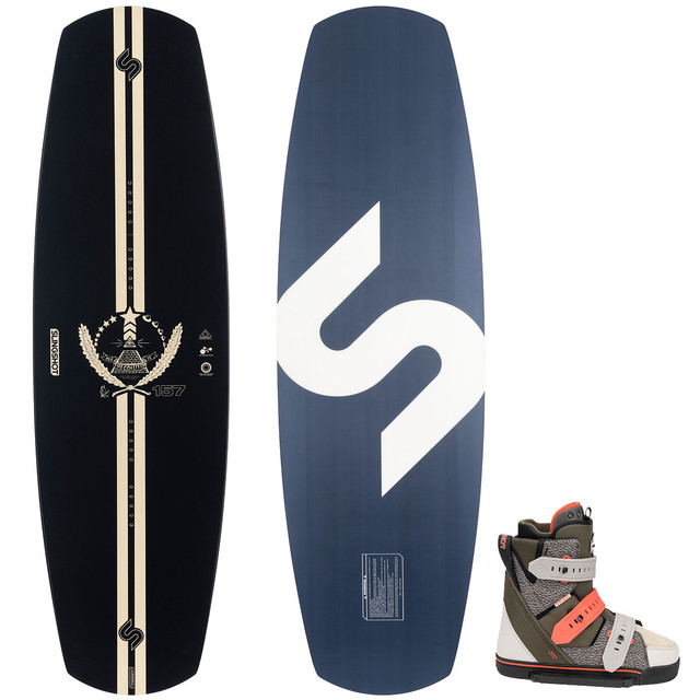 Slingshot Coalition Wakeboard Package w/ ZuuPack Bindings 2024