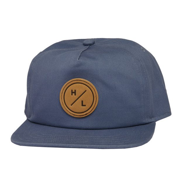 Hyperlite Leather Patch (Blue) Hat