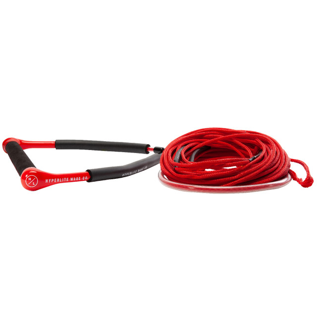 Hyperlite CG w/ 70' Fuse Line (Red) Wakeboard Rope & Handle Combo