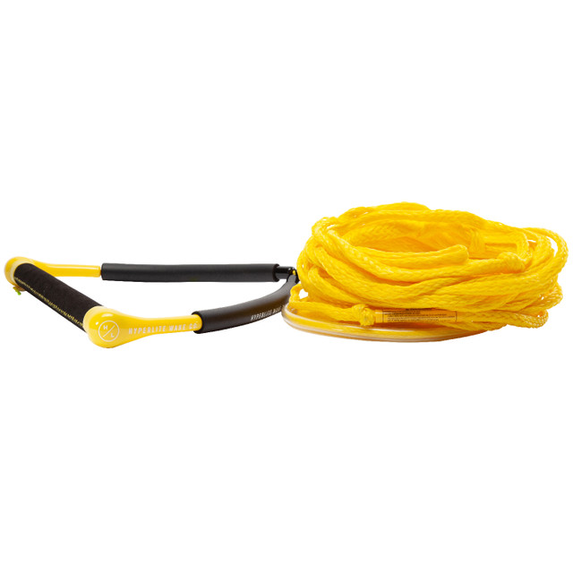 Hyperlite CG w/ 60' Poly-E Line (Yellow) Wakeboard Rope & Handle Combo