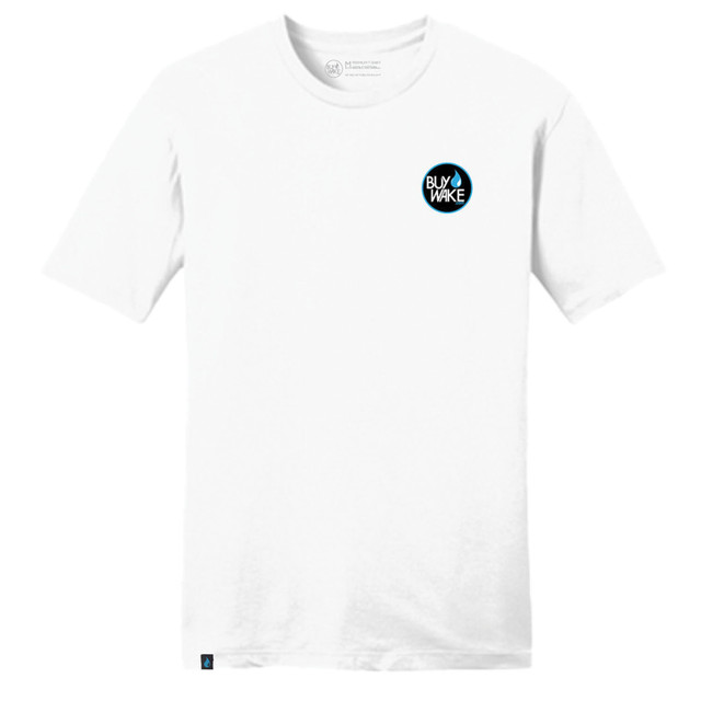BuyWake.com Diamond Icon (White) T-Shirt