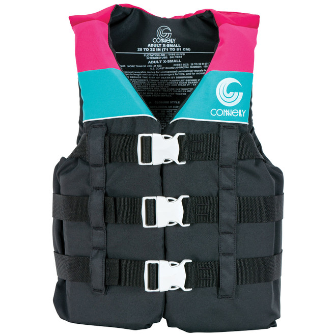 Connelly Girl's Teen Retro Nylon Life Jacket 2024