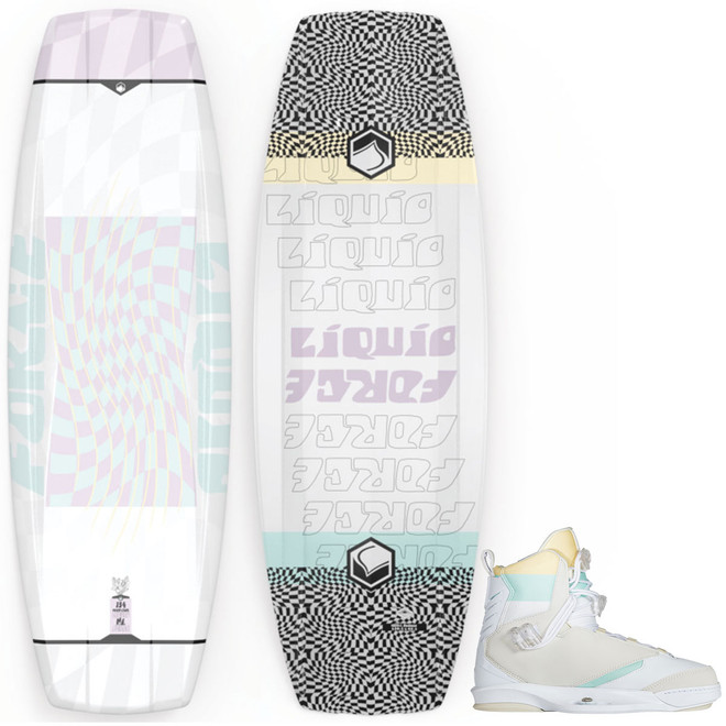 2024 Liquid Force M.E. Women's Wakeboard Package with Vida