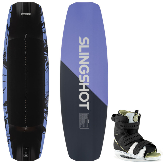 Slingshot Volt Wakeboard Package w/ Option Bindings 2023