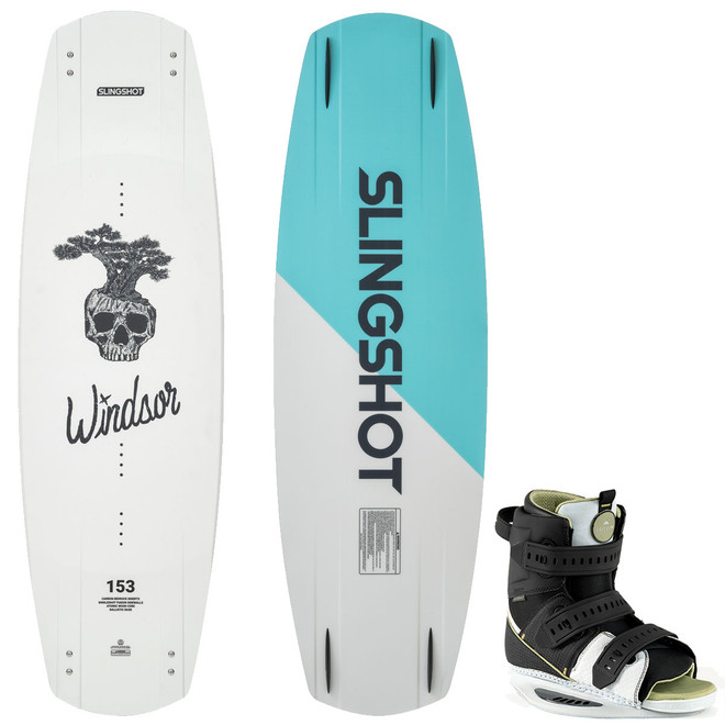 Slingshot Windsor Wakeboard Package w/ Option Bindings 2023
