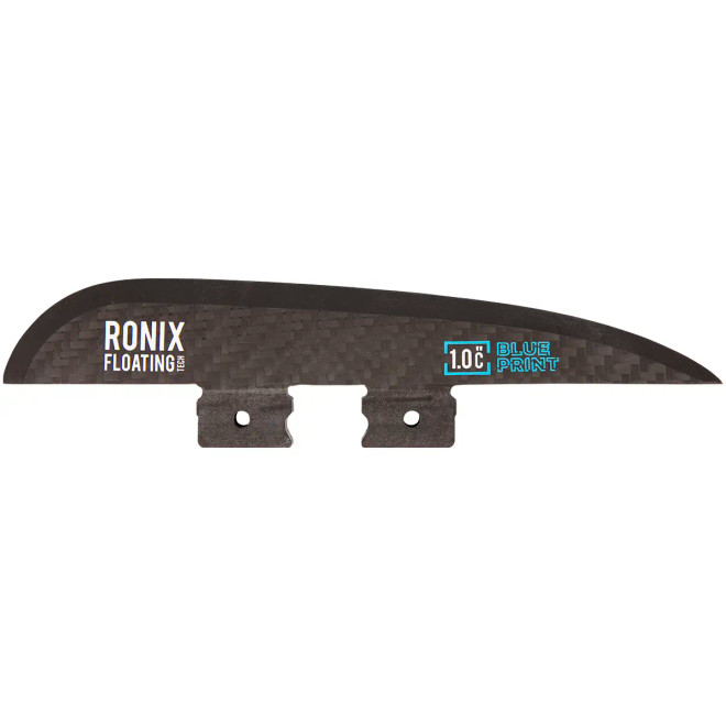 Ronix 1.0 in. Floating Button Blueprint Center Surf Fin (Carbon)