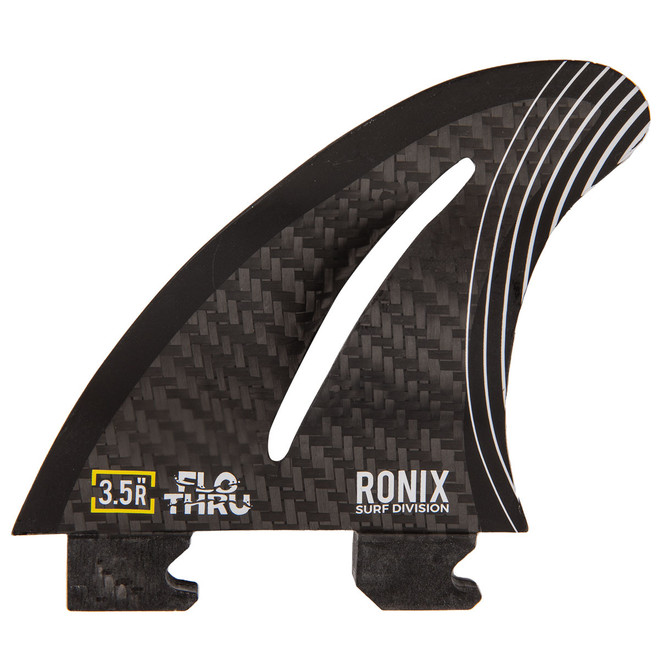 Ronix 3.5 in. Fin-S 2.0 Flo Thru Left Surf Fin (Carbon)