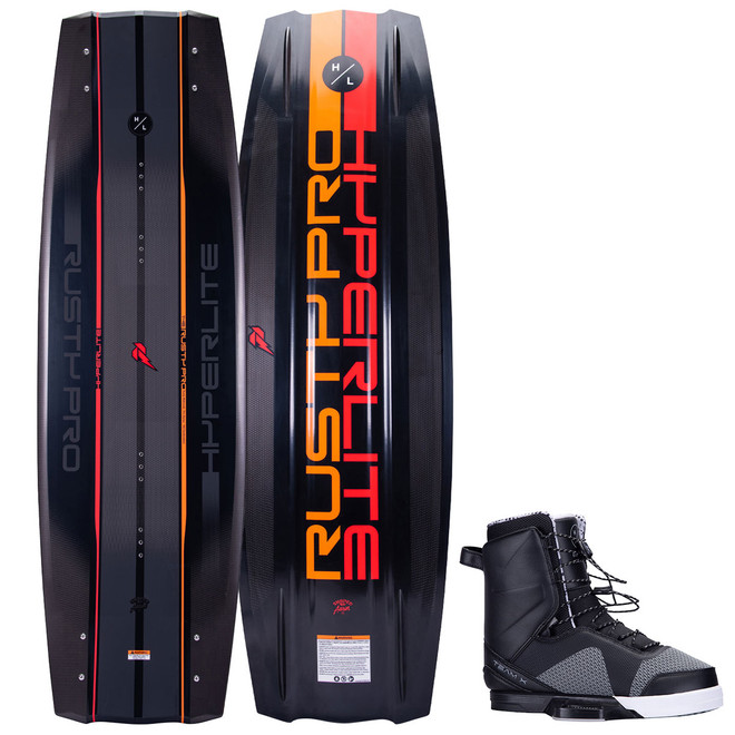 Hyperlite Rusty Pro Wakeboard Package w/ Team X Bindings 2024