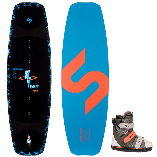 Slingshot Volt Wakeboard Package w/ ZuuPack Bindings 2024