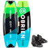 O'Brien System Kid's Wakeboard Package w/ Clutch Bindings 2024 2