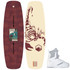 Liquid Force Virago LTD Wakeboard Package w/ Tao Bindings (White)