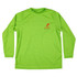 Ronix UV Shade/Wick Dry Boy's Long Sleeve T-Shirt (Lime/Black)