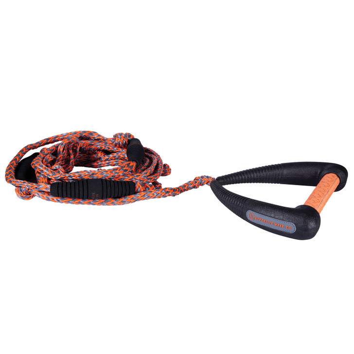 Hyperlite 25' Pro Surf Rope w/ Handle (Orange)