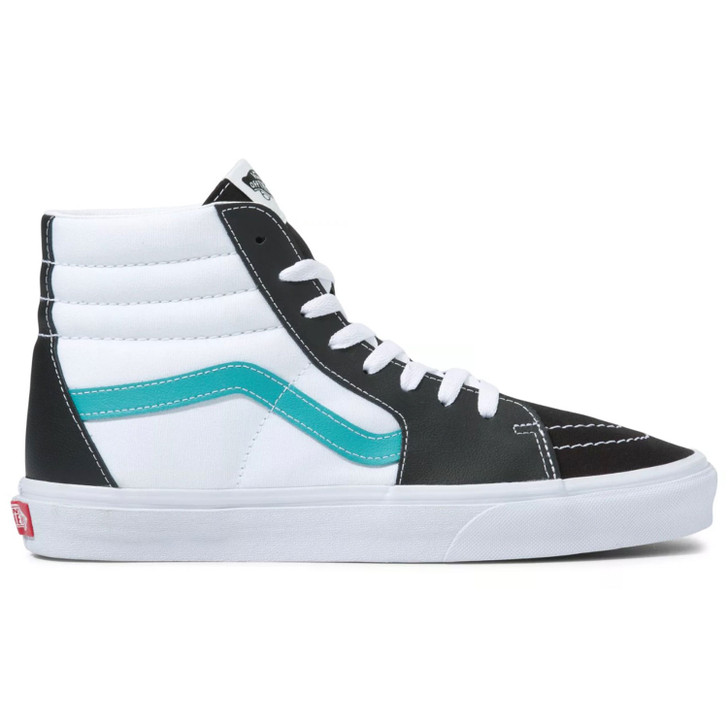 Vans Classic Sport Sk8-Hi (Black/True White) Men's Skate Shoes