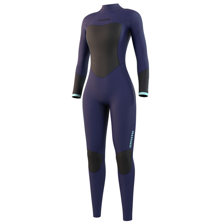 2022 Women's Star Fullsuit 3/2mm Back-zip (Black) 1