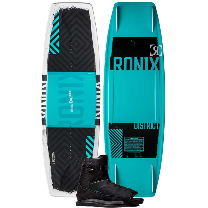 2023 Ronix District with Anthem Bindings Wakeboard Package