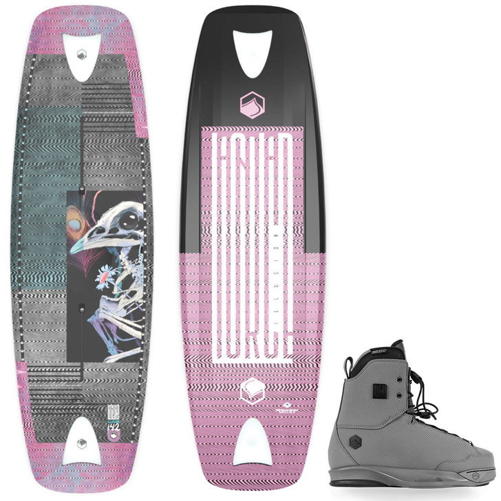 Liquid Force 2023 Illusion 142 Wakeboard with Idol 6X Bindings