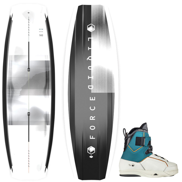 Liquid Force 2023 Rhythm Wakeboard with Pulse 6X Bindings