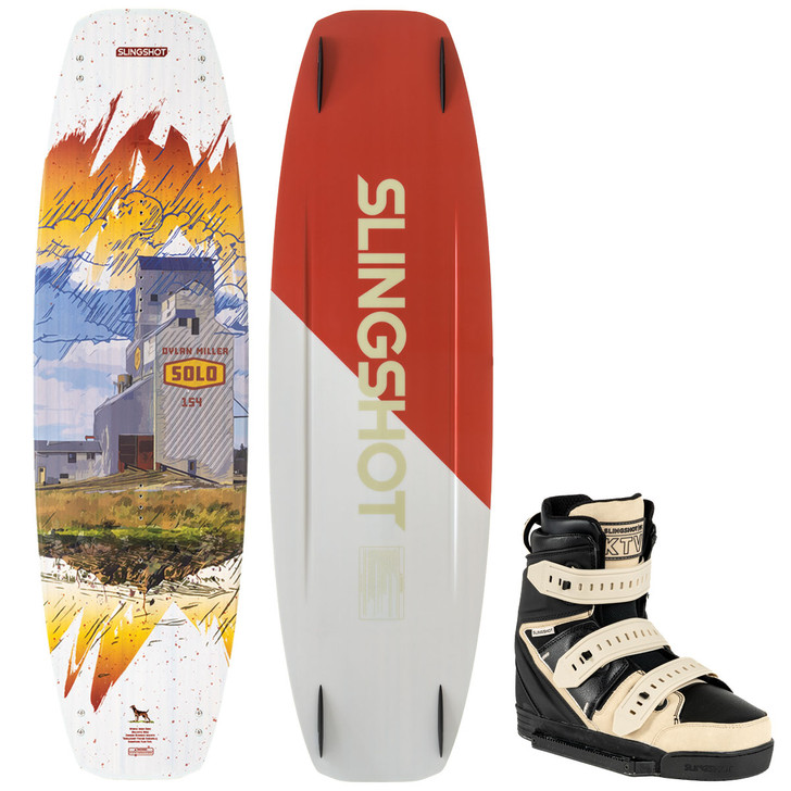 Slingshot Solo Wakeboard Package w/ KTV Bindings 2023