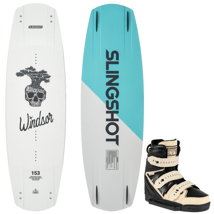 Slingshot Windsor Wakeboard Package w/ KTV Bindings 2023