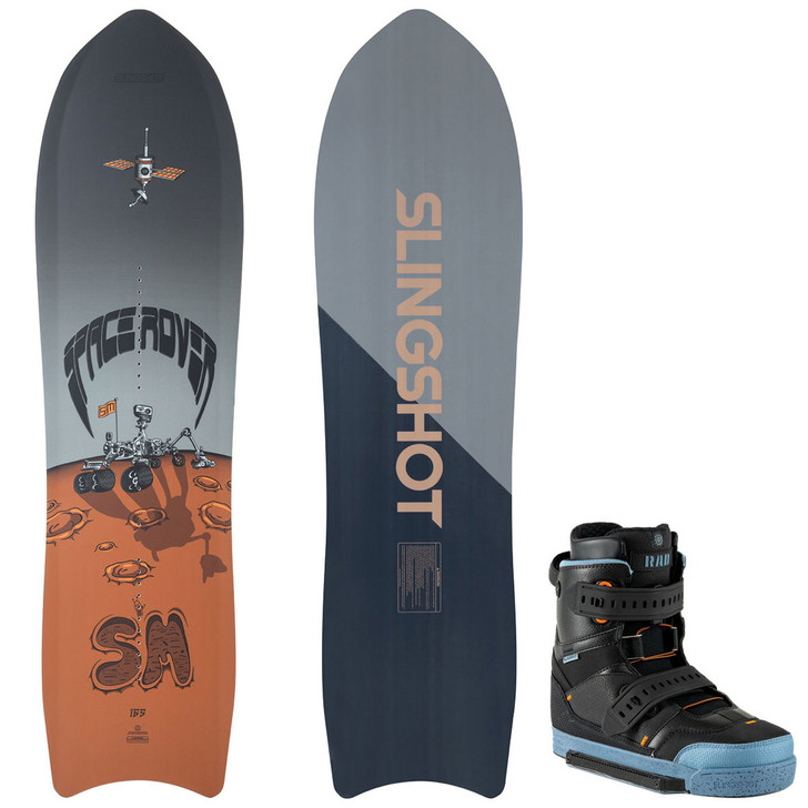 Slingshot Space Rover Wakeboard Package w/ Rad Bindings 2023