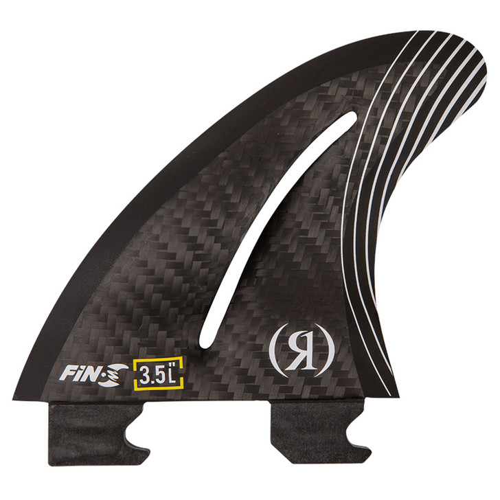 Ronix 4.5 in. Fin-S 2.0 Flo Thru Left Surf Fin (Carbon)