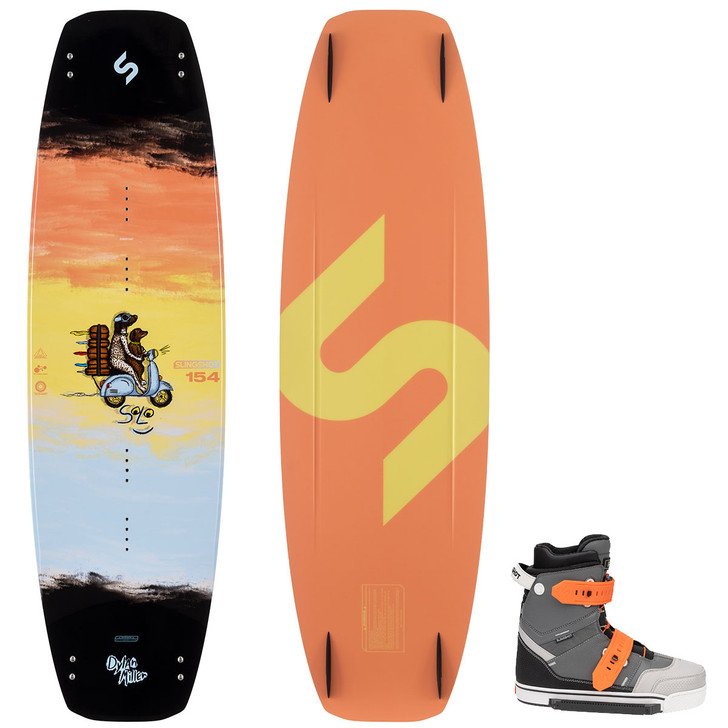 Slingshot Solo Wakeboard Package w/ Option Bindings 2024