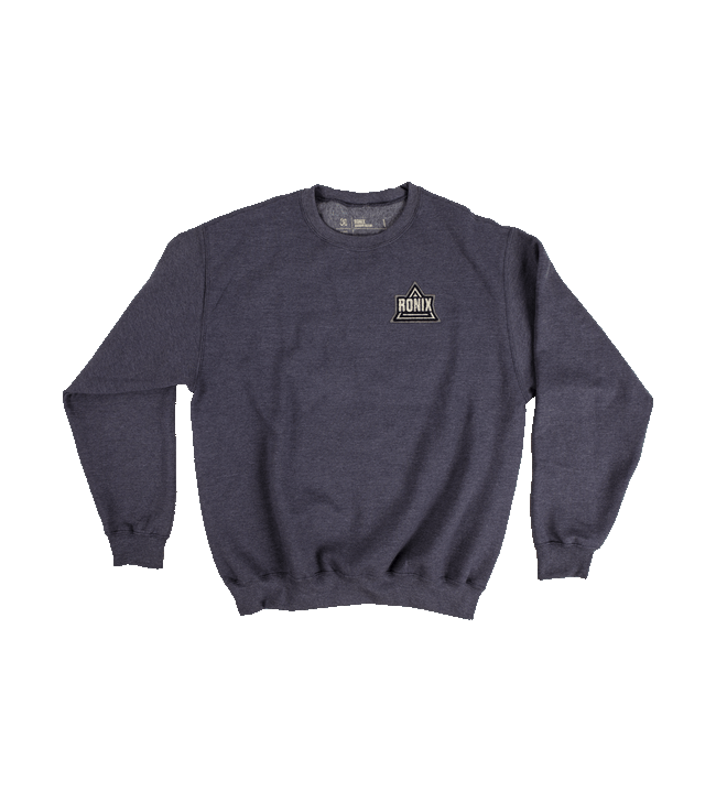 Ronix Game Changer Crew Neck Sweatshirt (Heather Navy)