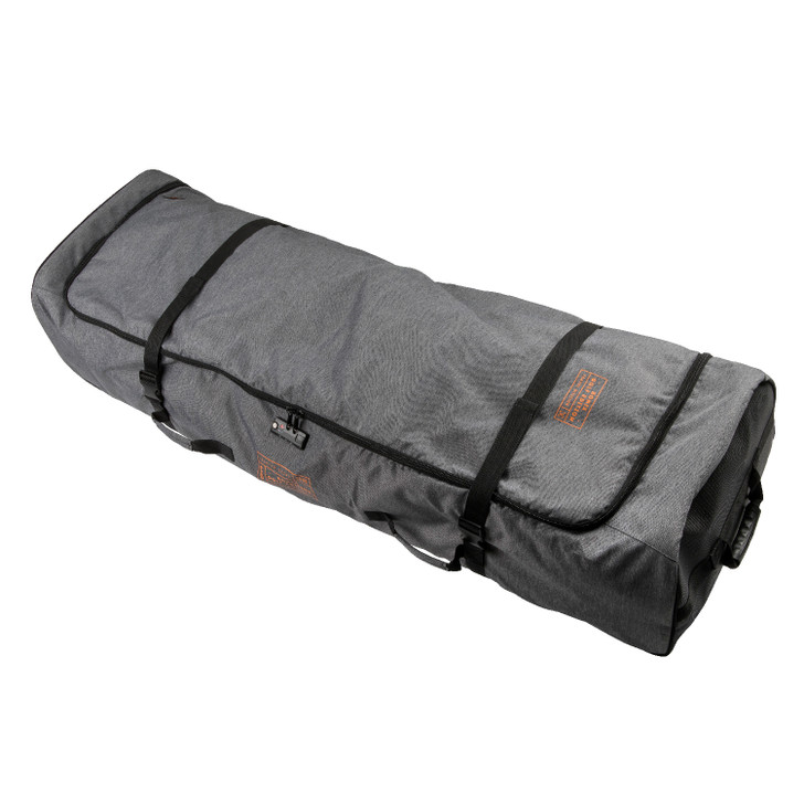 Ronix Links Padded Wheelie Board Bag (Heather Charcoal/Orange)