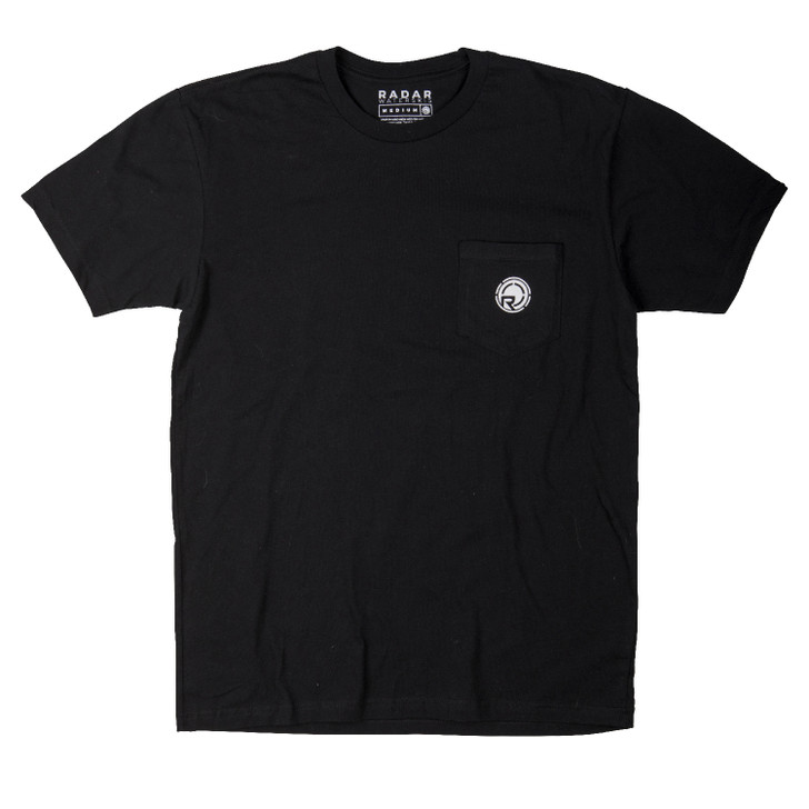 Radar Branded Pocket T-Shirt (Black)