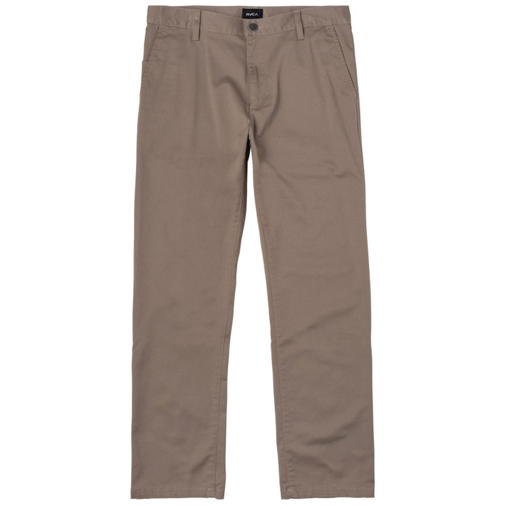 RVCA Weekend Stretch Straight Fit Pant (Dark Khaki)