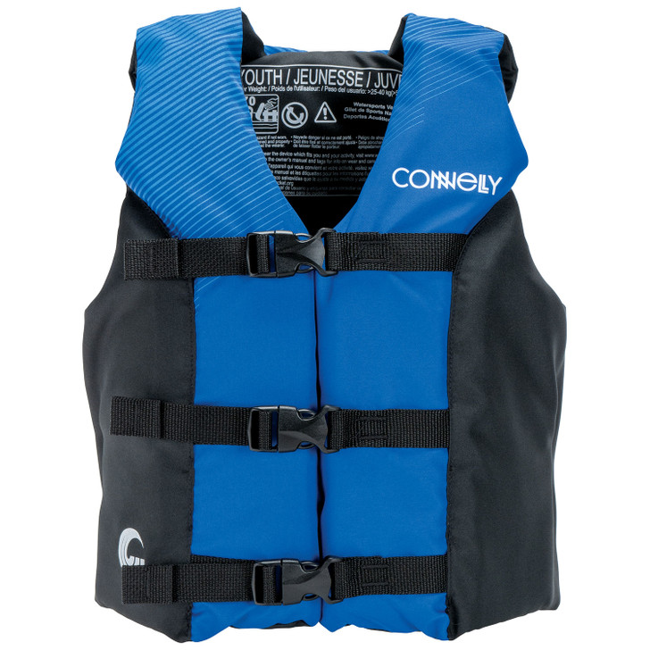 Connelly Boy's Youth Tunnel Nylon Life Jacket 2023