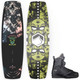 Liquid Force 2023 Butterstick 145 Cable Wakeboard with TAO 6X Black Bindings