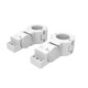 Skylon Skylon Tube Clamp Adapters - Pair - [White]