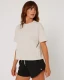 Follow Rhea Oversized Women's T-Shirt [Sand]