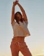 Follow Rhea Oversized Women's T-Shirt [Sand] 6