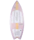 Ronix Fish Koal Classic Women's Wakesurf Board [Glossy Lilac Bamboo] 2