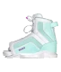 Ronix August Stage 1 Girl's Wakeboard Bindings [White/Mint] 2